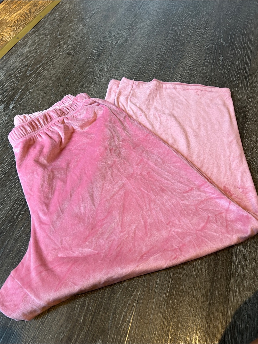 ONLY Plush Pink Velour Pants
